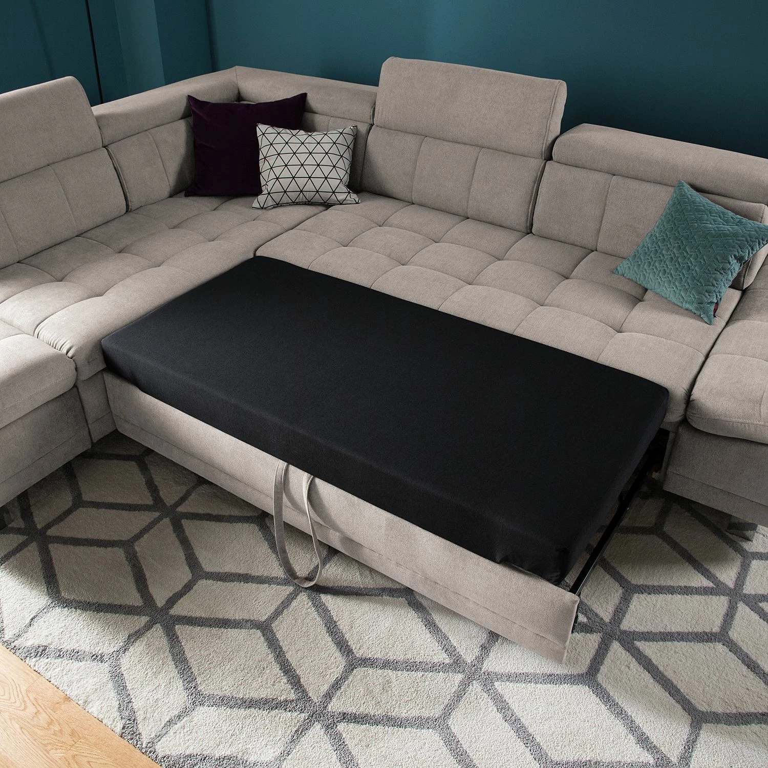 Fredriks Ecksofa Ayna - Kaschmir - Ottomane davorstehend links - Mit Schlaffunktion 13 Fredriks Ecksofa Ayna - Kaschmir - Ottomane davorstehend links - Mit Schlaffunktion – Bild 13