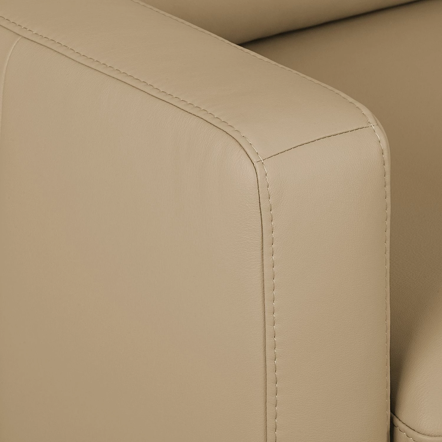 Fredriks Ecksofa Bivona I Echtleder - Sand - Longchair davorstehend rechts 8 Fredriks Ecksofa Bivona I Echtleder - Sand - Longchair davorstehend rechts – Bild 8