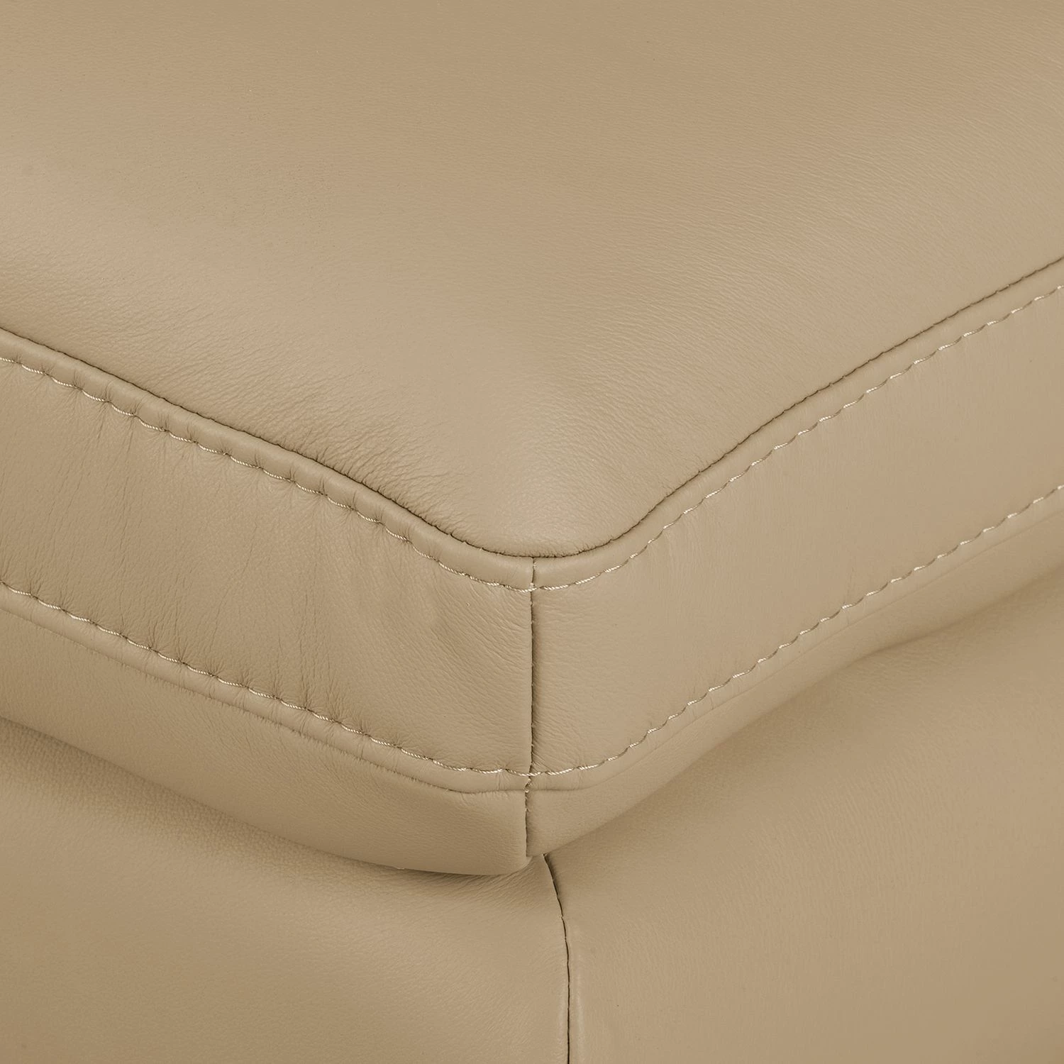 Fredriks Ecksofa Bivona I Echtleder - Sand - Longchair davorstehend rechts 11 Fredriks Ecksofa Bivona I Echtleder - Sand - Longchair davorstehend rechts – Bild 11