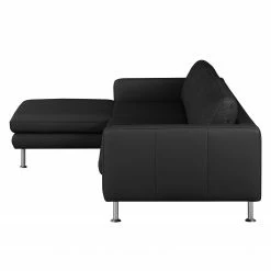 Fredriks Ecksofa Bivona II Echtleder - Schwarz - Longchair davorstehend links -Wohnzimmermöbel boutique en ligne ecksofa bivona ii echtleder longchair davorstehend links schwarz 3612973