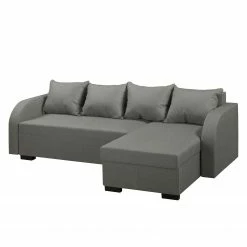 Fredriks Ecksofa Bodney (mit Schlaffunktion) - Flachgewebe -Wohnzimmermöbel boutique en ligne ecksofa bodney mit schlaffunktion flachgewebe longchair davorstehend rechts grau 5053740
