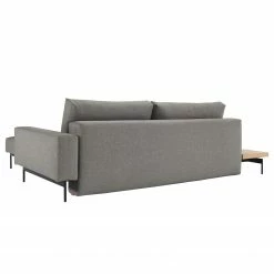 Innovation Möbel Ecksofa Bragi mit Tisch Webstoff - (mit Schlaffunktion) - Stoff Flashtex: Light Grey -Wohnzimmermöbel boutique en ligne ecksofa bragi mit tisch webstoff mit schlaffunktion stoff 217 flashtex light grey 4703880