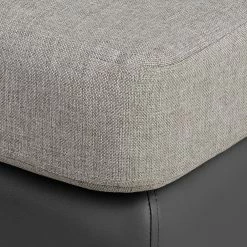 Roomscape Ecksofa Tosya - Kunstleder Anthrazit/Strukturstoff Grau - Ottomane davorstehend rechts -Wohnzimmermöbel boutique en ligne ecksofa brandon kunstleder anthrazit ottomane davorstehend rechts 395065