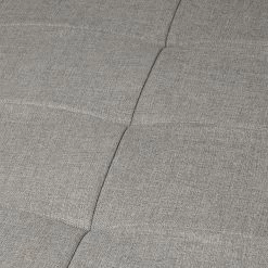 Roomscape Ecksofa Tosya - Kunstleder Dunkelbraun/Strukturstoff Grau - Ottomane davorstehend links -Wohnzimmermöbel boutique en ligne ecksofa brandon kunstleder dunkelbraun ottomane davorstehend links 395109