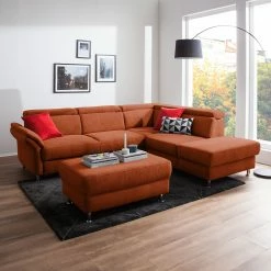Fredriks Ecksofa Calang Webstoff - Honigbraun - Ottomane davorstehend rechts - Bettkasten - Schlaffunktion -Wohnzimmermöbel boutique en ligne ecksofa calang webstoff ottomane davorstehend rechts ohne schlaffunktion honigbraun 4644052