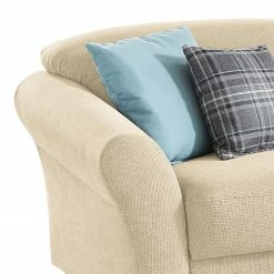 Ars Natura Ecksofa Cebu Webstoff - Creme - Ottomane davorstehend rechts - Keine Funktion -Wohnzimmermöbel boutique en ligne ecksofa cebu webstoff ottomane davorstehend rechts keine funktion creme 4351488