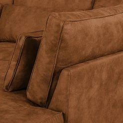 Ars manufacti Ecksofa Coolock Antiklederlook - Cognac - Ottomane davorstehend rechts -Wohnzimmermöbel boutique en ligne ecksofa coolock antiklederlook ottomane davorstehend rechts cognac 4532232