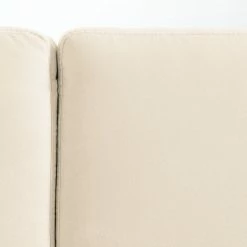 Ars Natura Ecksofa Davao - Microfaser -Wohnzimmermöbel boutique en ligne ecksofa davao microfaser ottomane davorstehend links mit schlaffunktion creme 4796728