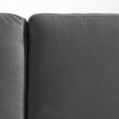 Ars Natura Ecksofa Davao - Microfaser 44 Ars Natura Ecksofa Davao - Microfaser -Wohnzimmermöbel boutique en ligne ecksofa davao microfaser ottomane davorstehend links mit schlaffunktion dunkelgrau 4796860