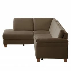 Ars Natura Ecksofa Davao - Microfaser -Wohnzimmermöbel boutique en ligne ecksofa davao microfaser ottomane davorstehend links mit schlaffunktion kokosnuss braun 4796784