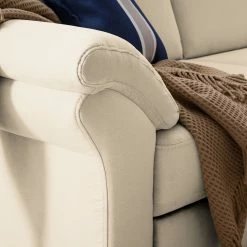 Ars Natura Ecksofa Davao Microfaser - Creme - Ottomane davorstehend rechts -Wohnzimmermöbel boutique en ligne ecksofa davao microfaser ottomane davorstehend rechts ohne schlaffunktion creme 4643460