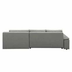 Fredriks Ecksofa Dengie (mit Schlaffunktion) - Strukturstoff -Wohnzimmermöbel boutique en ligne ecksofa dengie mit schlaffunktion strukturstoff longchair davorstehend rechts platin 5055612