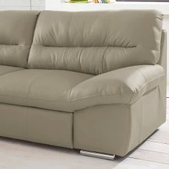 Cotta Ecksofa Doug Echtleder - Echtleder Ramsa: Hellgrau - Ottomane davorstehend links 7 Cotta Ecksofa Doug Echtleder - Echtleder Ramsa: Hellgrau - Ottomane davorstehend links -Wohnzimmermöbel boutique en ligne ecksofa doug mit schlaffunktion echtleder longchair ottomane davorstehend links hellgrau 4371324