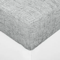 Fredriks Ecksofa Dulmen - mit Schlaffunktion / beidseitig montierbar - Kunstleder/Strukturstoff - Weiß / Hellgrau -Wohnzimmermöbel boutique en ligne ecksofa dulmen mit schlaffunktion beidseitig montierbar kunstleder strukturstoff weiss hellgrau 4965032