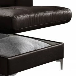 Cotta Ecksofa Eduardo II Echtleder - Dunkelbraun - Longchair davorstehend rechts - Bettkasten - Schlaffunktion -Wohnzimmermöbel boutique en ligne ecksofa eduardo ii echtleder longchair ottomane davorstehend rechts mit schlaffunktion dunkelbraun 5152484