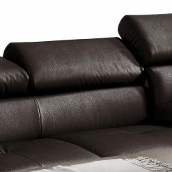 Cotta Ecksofa Eduardo II Echtleder - Dunkelbraun - Longchair davorstehend rechts - Bettkasten - Schlaffunktion -Wohnzimmermöbel boutique en ligne ecksofa eduardo ii echtleder longchair ottomane davorstehend rechts mit schlaffunktion dunkelbraun 5152488