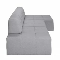 Fredriks Ecksofa Healy - Granit - Longchair davorstehend rechts - Ohne Hocker -Wohnzimmermöbel boutique en ligne ecksofa healy filz longchair ottomane davorstehend rechts ohne hocker kies 4773124