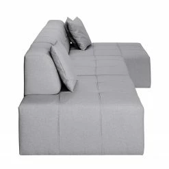 Fredriks Ecksofa Healy - Granit - Longchair davorstehend rechts - Ohne Hocker -Wohnzimmermöbel boutique en ligne ecksofa healy filz longchair ottomane davorstehend rechts ohne hocker kies 4773128