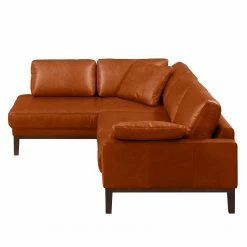 Ars manufacti Ecksofa Horley Echtleder - Honigbraun - Ottomane davorstehend links -Wohnzimmermöbel boutique en ligne ecksofa horley ii echtleder ottomane davorstehend links honigbraun 4672020