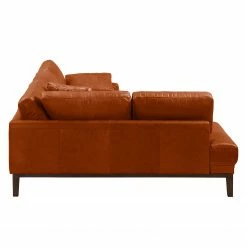 Ars manufacti Ecksofa Horley Echtleder - Honigbraun - Ottomane davorstehend links -Wohnzimmermöbel boutique en ligne ecksofa horley ii echtleder ottomane davorstehend links honigbraun 4672024