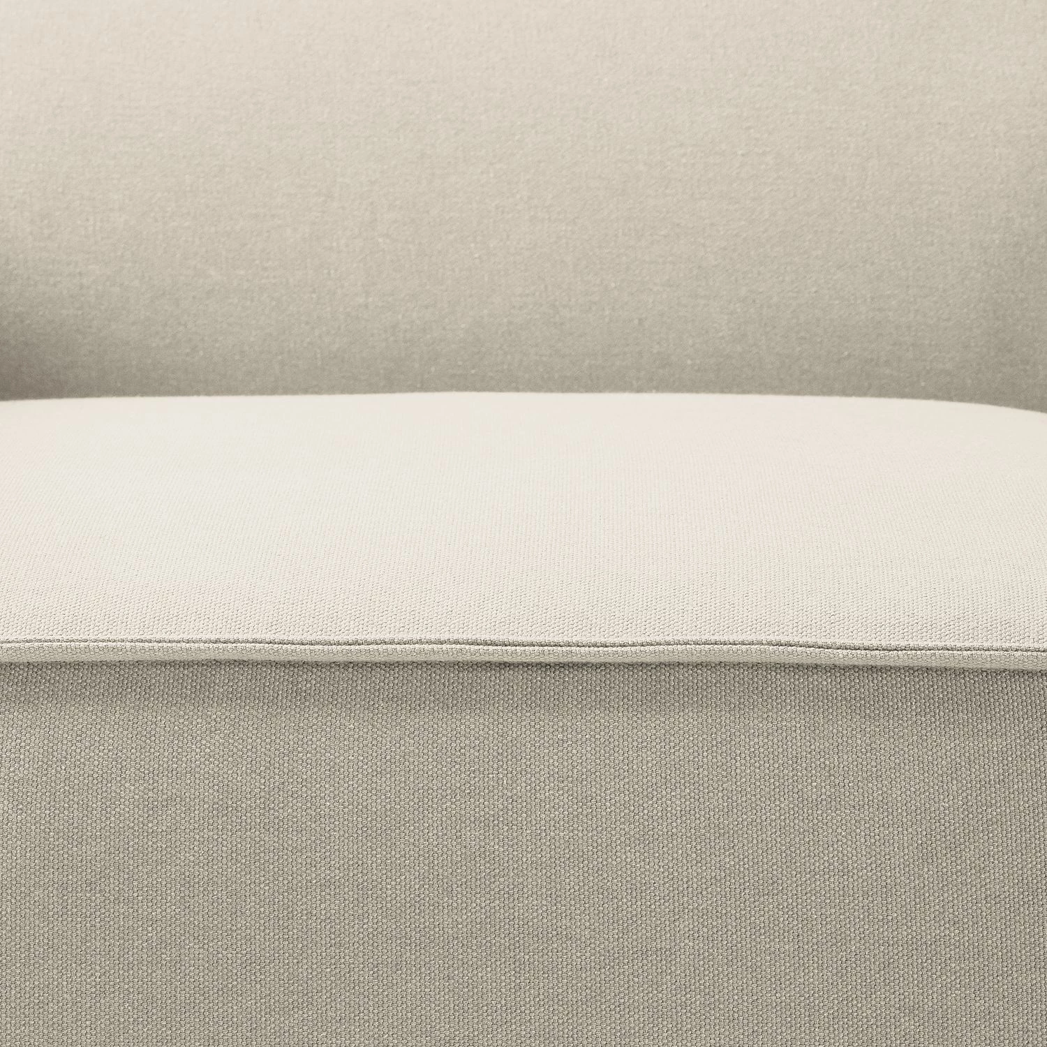 Ecksofa Kinx I Webstoff - Webstoff Osta: Altweiß - Longchair davorstehend rechts - Keine Funktion 12 Ecksofa Kinx I Webstoff - Webstoff Osta: Altweiß - Longchair davorstehend rechts - Keine Funktion – Bild 12