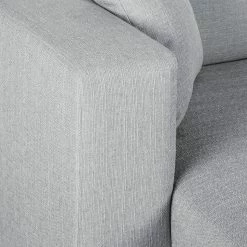 Ecksofa KiYDOO relax Webstoff - Silber - Longchair davorstehend links -Wohnzimmermöbel boutique en ligne ecksofa kiydoo upholstery webstoff longchair davorstehend links silber 3553045