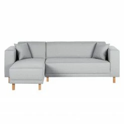 Ecksofa KiYDOO relax Webstoff - Silber - Longchair davorstehend links -Wohnzimmermöbel boutique en ligne ecksofa kiydoo upholstery webstoff longchair davorstehend links silber 3553057