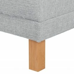 Ecksofa KiYDOO relax Webstoff - Silber - Longchair davorstehend links -Wohnzimmermöbel boutique en ligne ecksofa kiydoo upholstery webstoff longchair davorstehend rechts silber 3553017
