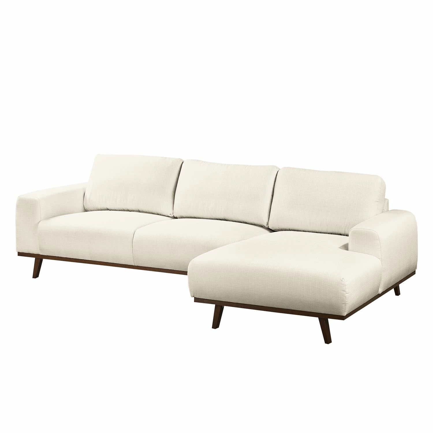Mørteens Ecksofa Lauris - Creme - Longchair davorstehend rechts 1 Mørteens Ecksofa Lauris - Creme - Longchair davorstehend rechts