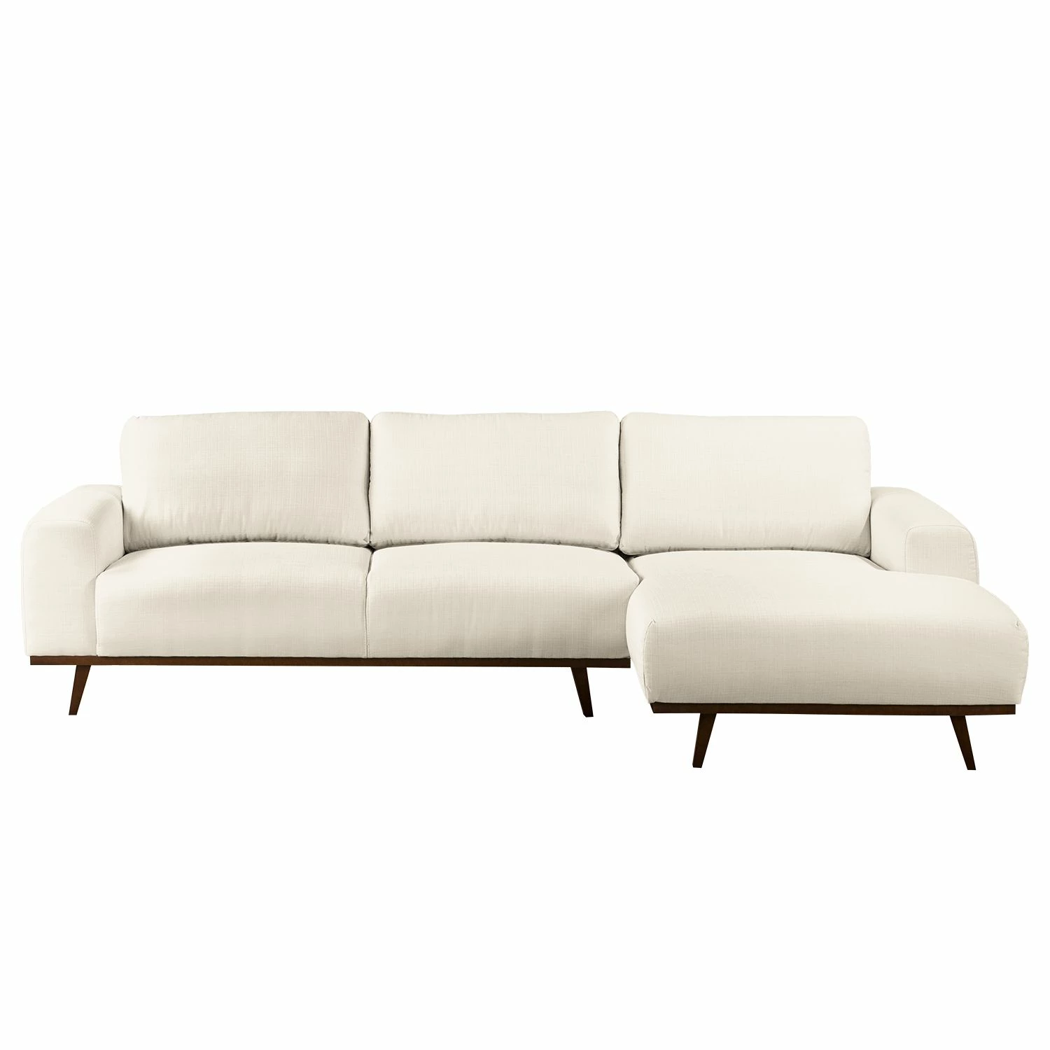 Mørteens Ecksofa Lauris - Creme - Longchair davorstehend rechts 2 Mørteens Ecksofa Lauris - Creme - Longchair davorstehend rechts – Bild 2