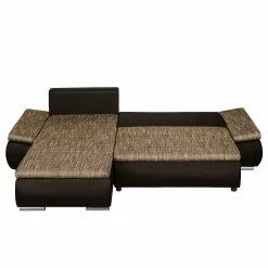 Fredriks Ecksofa Laza - mit Schlaffunktion - Kunstleder / Webstoff - Dunkelbraun / Cappuccino - Longchair davorstehend links 46 Fredriks Ecksofa Laza - mit Schlaffunktion - Kunstleder / Webstoff - Dunkelbraun / Cappuccino - Longchair davorstehend links -Wohnzimmermöbel boutique en ligne ecksofa laza mit schlaffunktion kunstleder webstoff longchair davorstehend links dunkelbraun cappuccino 4973356