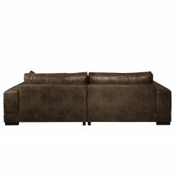 Fredriks Ecksofa Mandor Antiklederlook - Braun - Longchair davorstehend links -Wohnzimmermöbel boutique en ligne ecksofa mandor antiklederlook braun 4475168
