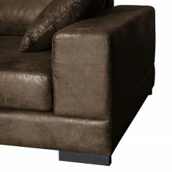 Fredriks Ecksofa Mandor Antiklederlook - Braun - Longchair davorstehend links -Wohnzimmermöbel boutique en ligne ecksofa mandor antiklederlook braun 4475176