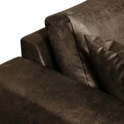 Fredriks Ecksofa Mandor Antiklederlook - Braun - Longchair davorstehend links -Wohnzimmermöbel boutique en ligne ecksofa mandor antiklederlook braun 4475184