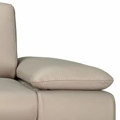 Fredriks Ecksofa Masca I Echtleder - Beige - Longchair davorstehend links - Keine Funktion -Wohnzimmermöbel boutique en ligne ecksofa masca echtleder beige ottomane davorstehend links 447174