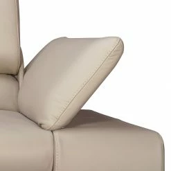 Fredriks Ecksofa Masca I Echtleder - Beige - Longchair davorstehend links - Keine Funktion -Wohnzimmermöbel boutique en ligne ecksofa masca echtleder beige ottomane davorstehend links 447175