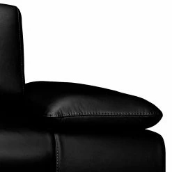 Fredriks Ecksofa Masca - Kunstleder Schwarz - Ottomane davorstehend links - mit Schlaffunktion -Wohnzimmermöbel boutique en ligne ecksofa masca kunstleder schwarz ottomane davorstehend links 444638