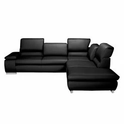 Fredriks Ecksofa Masca - Kunstleder Schwarz - Ottomane davorstehend rechts - ohne Schlaffunktion 12 Fredriks Ecksofa Masca - Kunstleder Schwarz - Ottomane davorstehend rechts - ohne Schlaffunktion -Wohnzimmermöbel boutique en ligne ecksofa masca kunstleder schwarz ottomane davorstehend rechts 444625