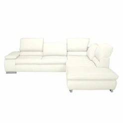 Fredriks Ecksofa Masca - Kunstleder Weiß - Ottomane davorstehend rechts - ohne Schlaffunktion 12 Fredriks Ecksofa Masca - Kunstleder Weiß - Ottomane davorstehend rechts - ohne Schlaffunktion -Wohnzimmermöbel boutique en ligne ecksofa masca kunstleder weiss ottomane davorstehend rechts 444747