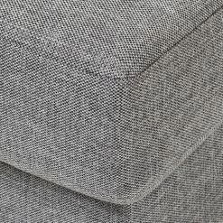 Ars Natura Ecksofa Masion - Strukturstoff - Grau -Wohnzimmermöbel boutique en ligne ecksofa masion stoff anthrazit ottomane links oder rechts montierbar 1324630