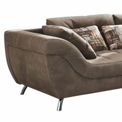 Home Design Ecksofa Merizo - Microfaser - Braun - Longchair beidseitig montierbar 9 Home Design Ecksofa Merizo - Microfaser - Braun - Longchair beidseitig montierbar -Wohnzimmermöbel boutique en ligne ecksofa merizo microfaser braun longchair beidseitig montierbar 2014950