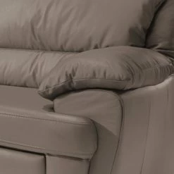Cotta Ecksofa Kevin (mit Schlaffunktion) - Echtleder Taupe - Ottomane davorstehend links -Wohnzimmermöbel boutique en ligne ecksofa nebolo mit schlaffunktion echtleder taupe ottomane davorstehend links 343488