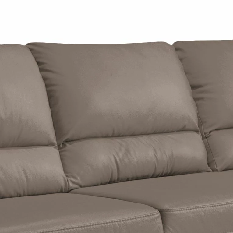 Cotta Ecksofa Kevin (mit Schlaffunktion) - Echtleder Taupe - Ottomane davorstehend rechts 6 Cotta Ecksofa Kevin (mit Schlaffunktion) - Echtleder Taupe - Ottomane davorstehend rechts – Bild 6
