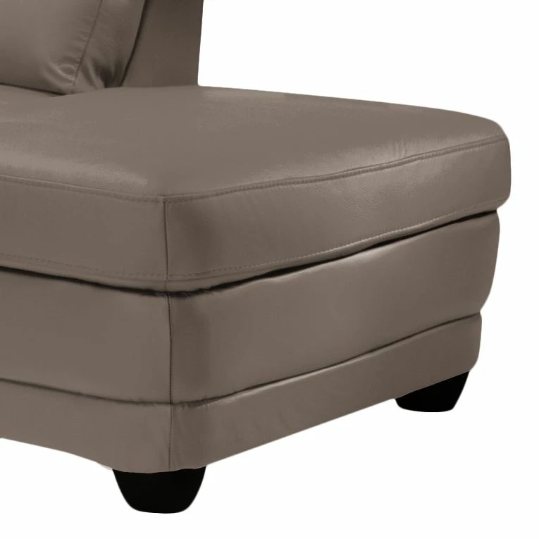 Cotta Ecksofa Kevin (mit Schlaffunktion) - Echtleder Taupe - Ottomane davorstehend rechts 8 Cotta Ecksofa Kevin (mit Schlaffunktion) - Echtleder Taupe - Ottomane davorstehend rechts – Bild 8