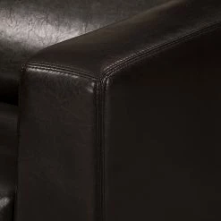 Maison Belfort Ecksofa Nespolo Echtleder Dunkelbraun - Ottomane davorstehend links -Wohnzimmermöbel boutique en ligne ecksofa nespolo echtleder dunkelbraun ottomane davorstehend links 4576784