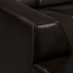 Maison Belfort Ecksofa Nespolo Echtleder Dunkelbraun - Ottomane davorstehend links -Wohnzimmermöbel boutique en ligne ecksofa nespolo echtleder dunkelbraun ottomane davorstehend links 4576792