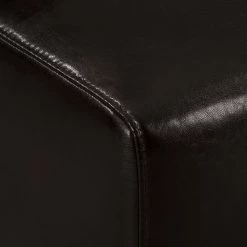 Maison Belfort Ecksofa Nespolo Echtleder Dunkelbraun - Ottomane davorstehend links -Wohnzimmermöbel boutique en ligne ecksofa nespolo echtleder dunkelbraun ottomane davorstehend links 4576796