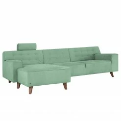 Tom Tailor Ecksofa Nordic Chic III Webstoff - Mintgrün - Longchair davorstehend links -Wohnzimmermöbel boutique en ligne ecksofa nordic chic iii webstoff longchair davorstehend rechts mintgruen 4754324