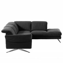 Loftscape Ecksofa Radway Flachgewebe - Dunkelgrau - Ottomane davorstehend rechts -Wohnzimmermöbel boutique en ligne ecksofa radway flachgewebe ottomane davorstehend rechts dunkelgrau 4971620