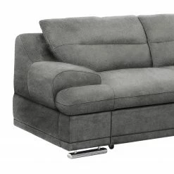 Cotta Ecksofa Rollin - Lichtgrau - Ottomane davorstehend rechts - Schlaffunktion - Bettkasten -Wohnzimmermöbel boutique en ligne ecksofa rollin microfaser ottomane davorstehend rechts mit schlaffunktion hellgrau 4728984